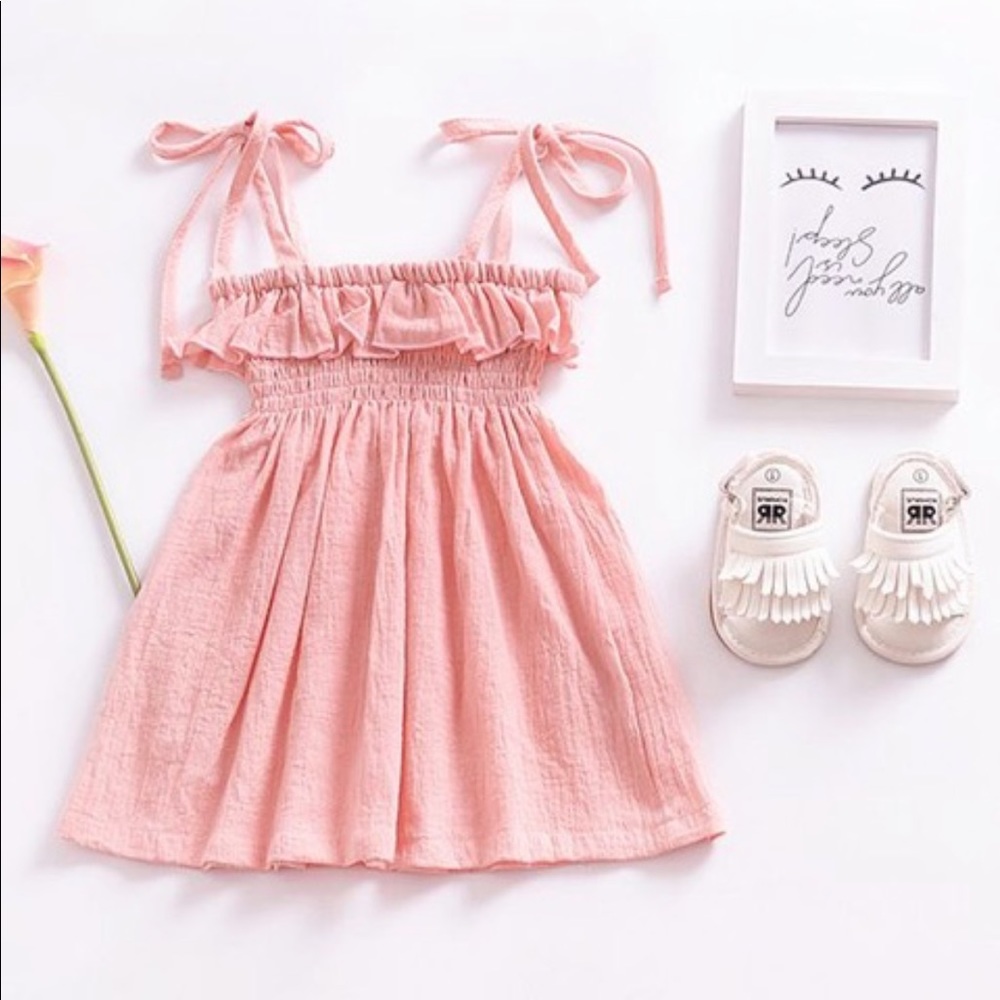 Tunic summer dress for baby girl